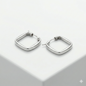 Argollas Rectangulares Mini